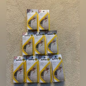 695-HTT Nine  New Easy Grip Toilet Lock Quick Release Child Baby Safety Locks